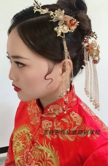 中式新娘妆容分享