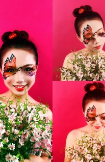 创意彩妆——《蝶》分享