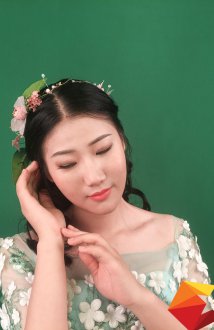 森系新娘妆造型分享